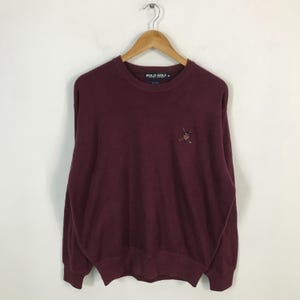Vtg 90s polo golf ralph lauren knitwear jacket
