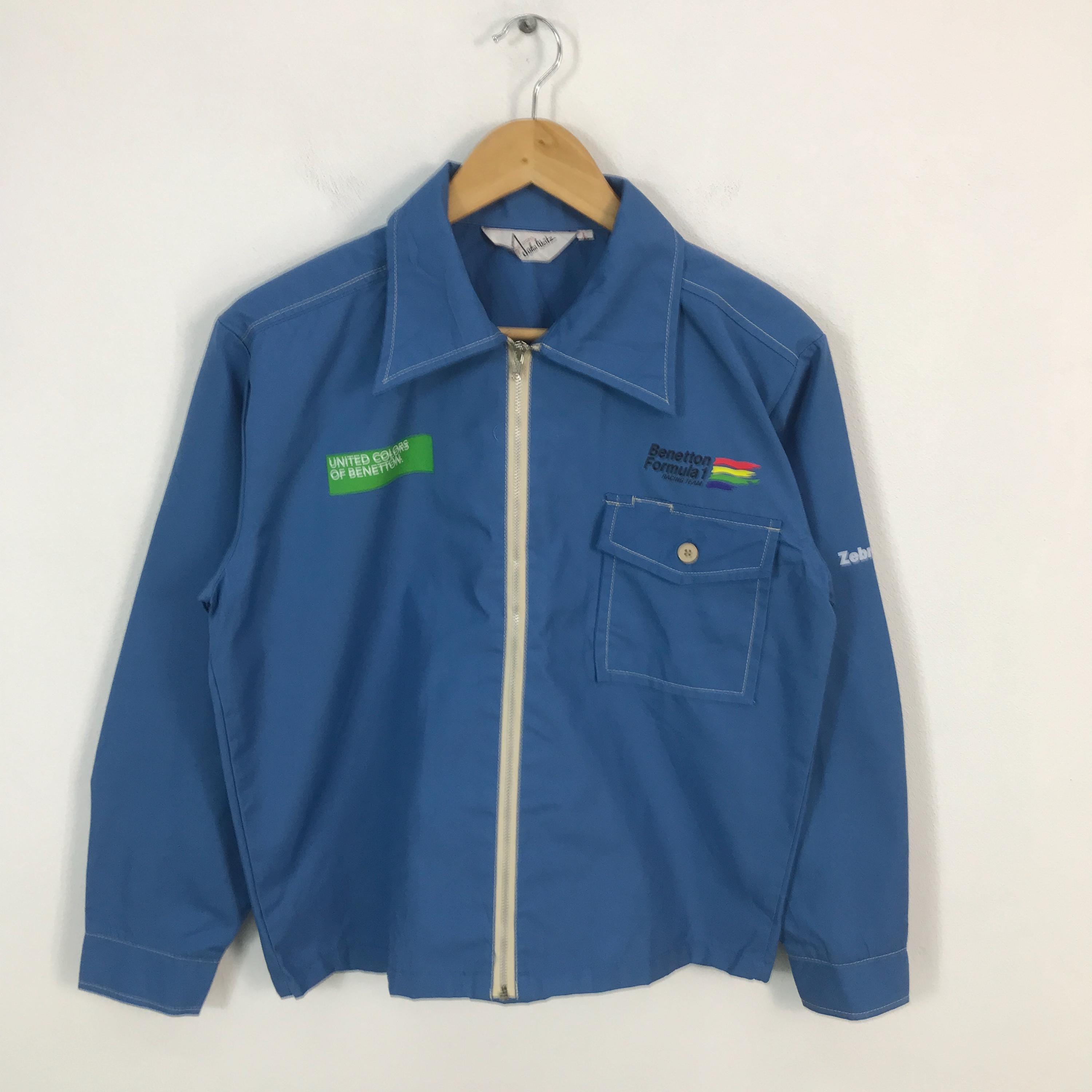 Vintage United Colour of Benetton Formula 1 Jacket - Etsy
