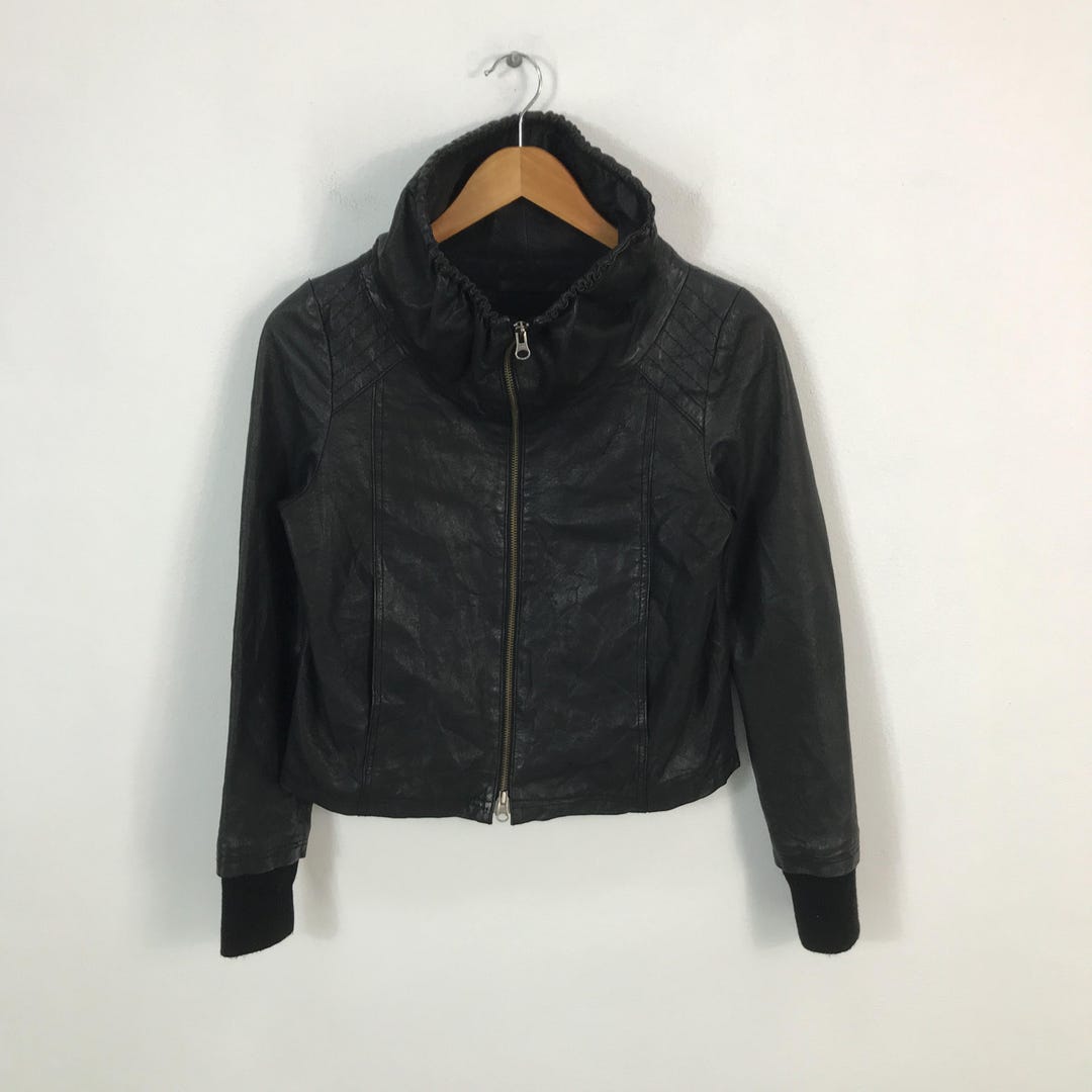 Vtg Paper Chest Japan Bono Design Leather Jacket - Etsy Canada