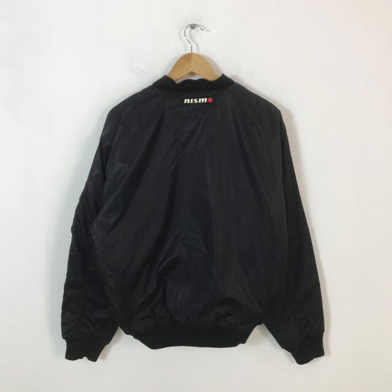 nismo ナイロンジャケット 中綿入り ブラック LL 旧ロゴ Nismo Racing Japan Bomber Jacket - Etsy Norway