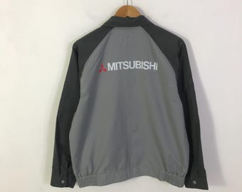 ヴィンテージ三菱電機作業服ユニフォーム/日本製ワークジャケット