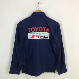Vtg Toyota motorsports racing development trd jacket