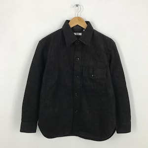 y2k Lemaire x uniqlo button Wool jacket