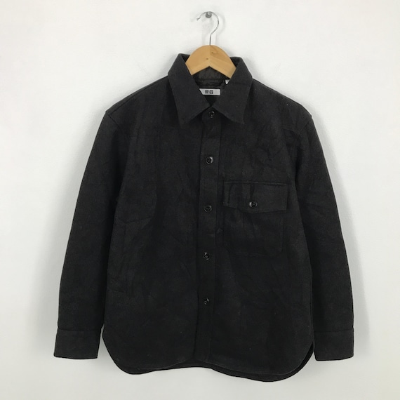Lemaire, y2k Lemaire x uniqlo button Wool jacket