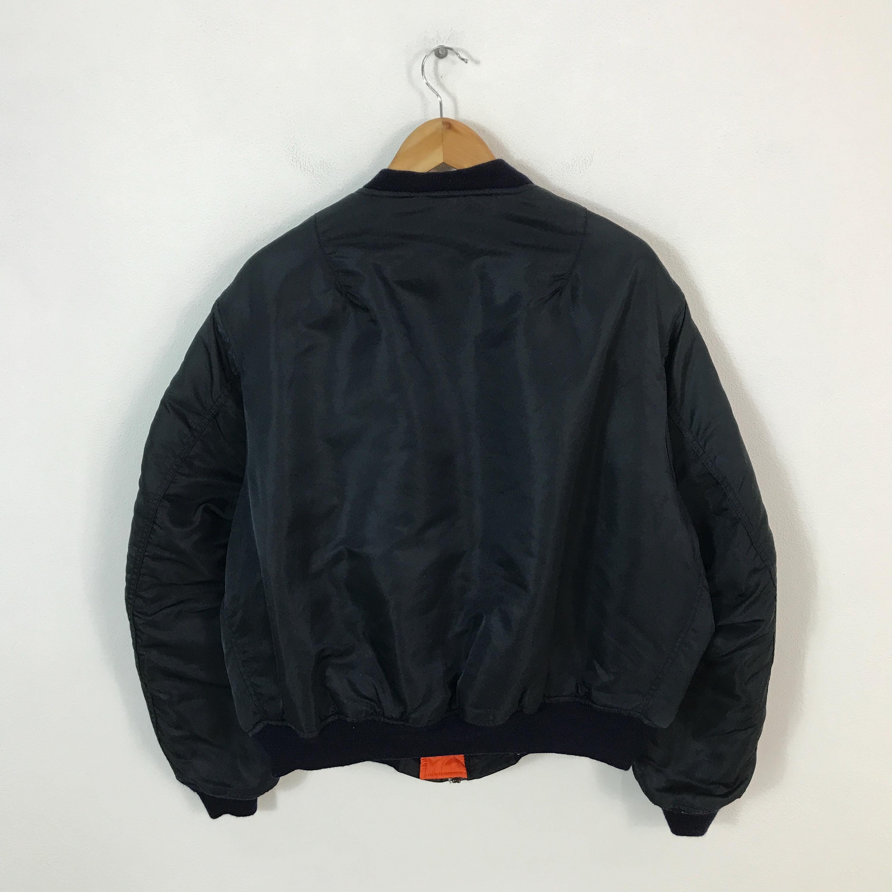 Vtg Flyer's Man Intermediate Ma-1 Bomber Jacket - Etsy