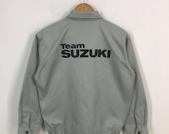 Vtg Team Suzuki Work Uniform Japan Custom Jacket - Etsy