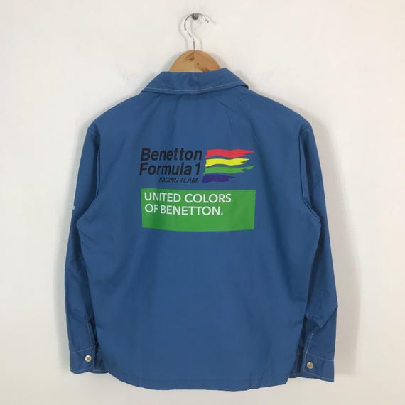 Vintage United colour of Benetton formula 1  jacket