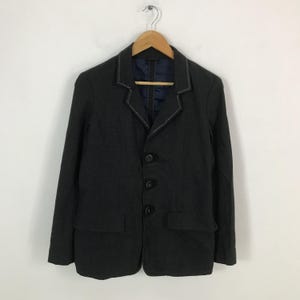 Vintage marithe francois girbaud Blazer design flannel mfg jacket