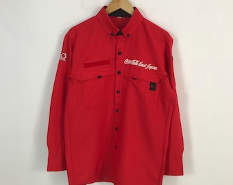 ヴィンテージ コカコーラ ユニフォーム 日本人作業服 ボタンアップ
