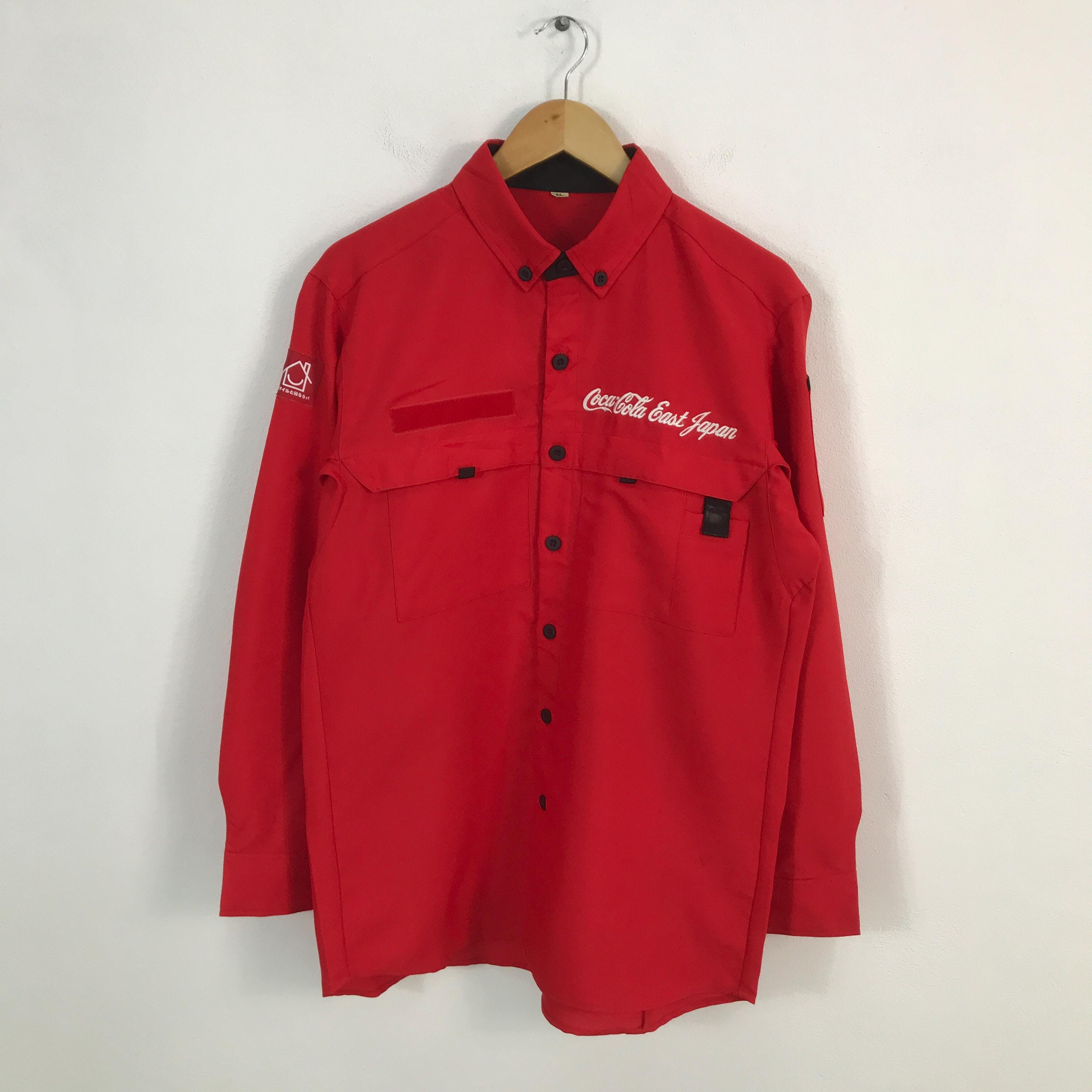 Coca cola work shirt - Etsy 日本