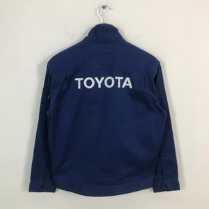 Vtg toyota uniform japan custom work jacket