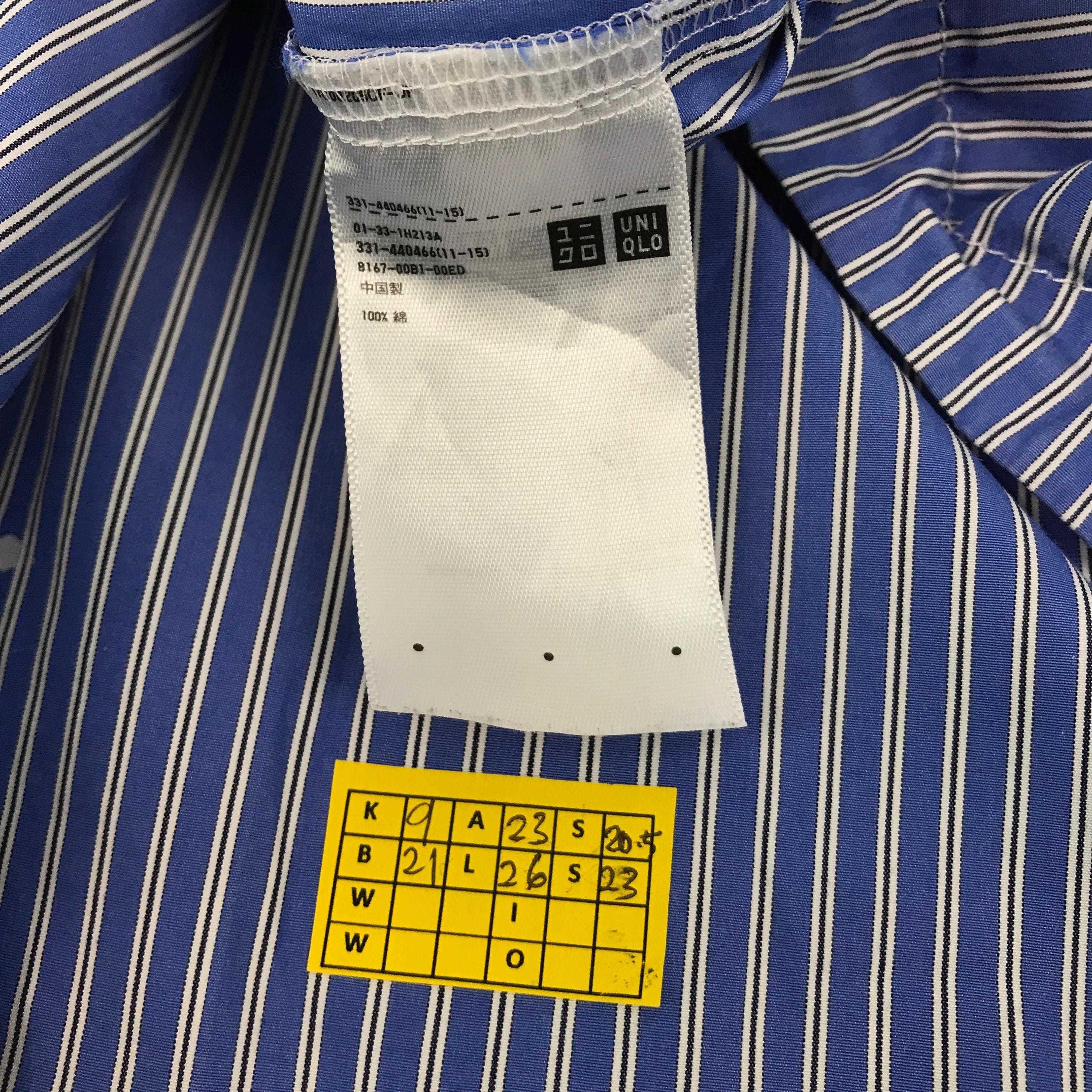 Vintage Jil Sander X Uniqlo Striped Button up Shirt - Etsy
