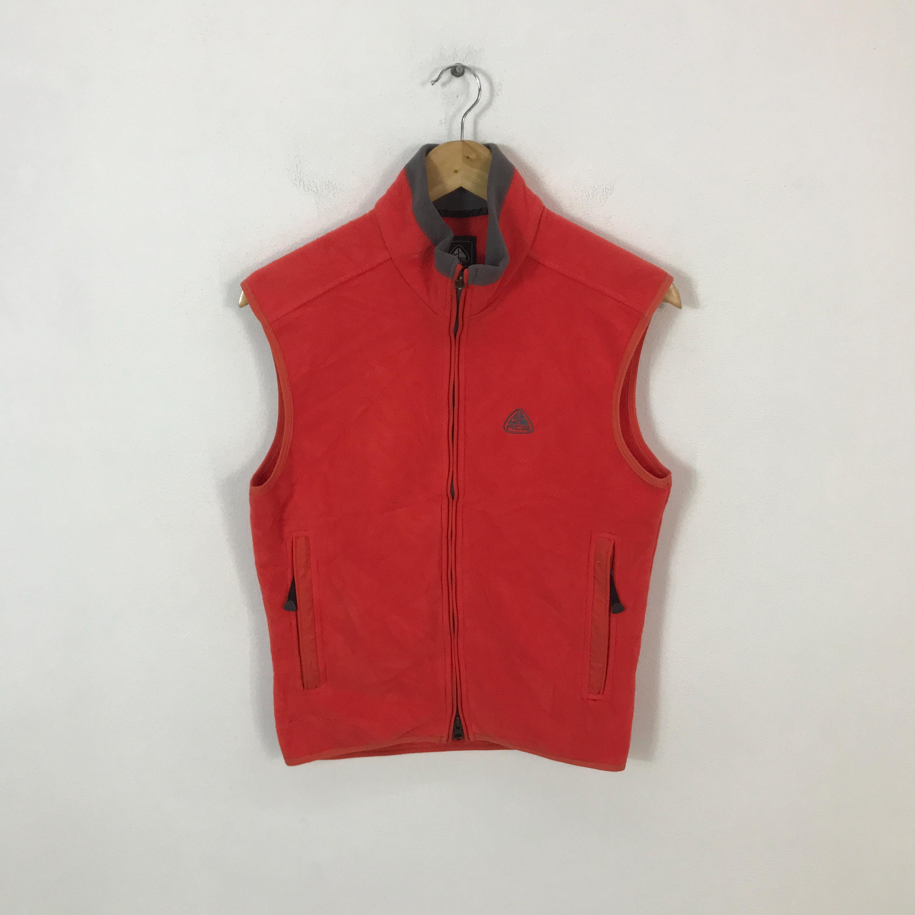 Vintage Nike Acg Fleece Vest - Etsy