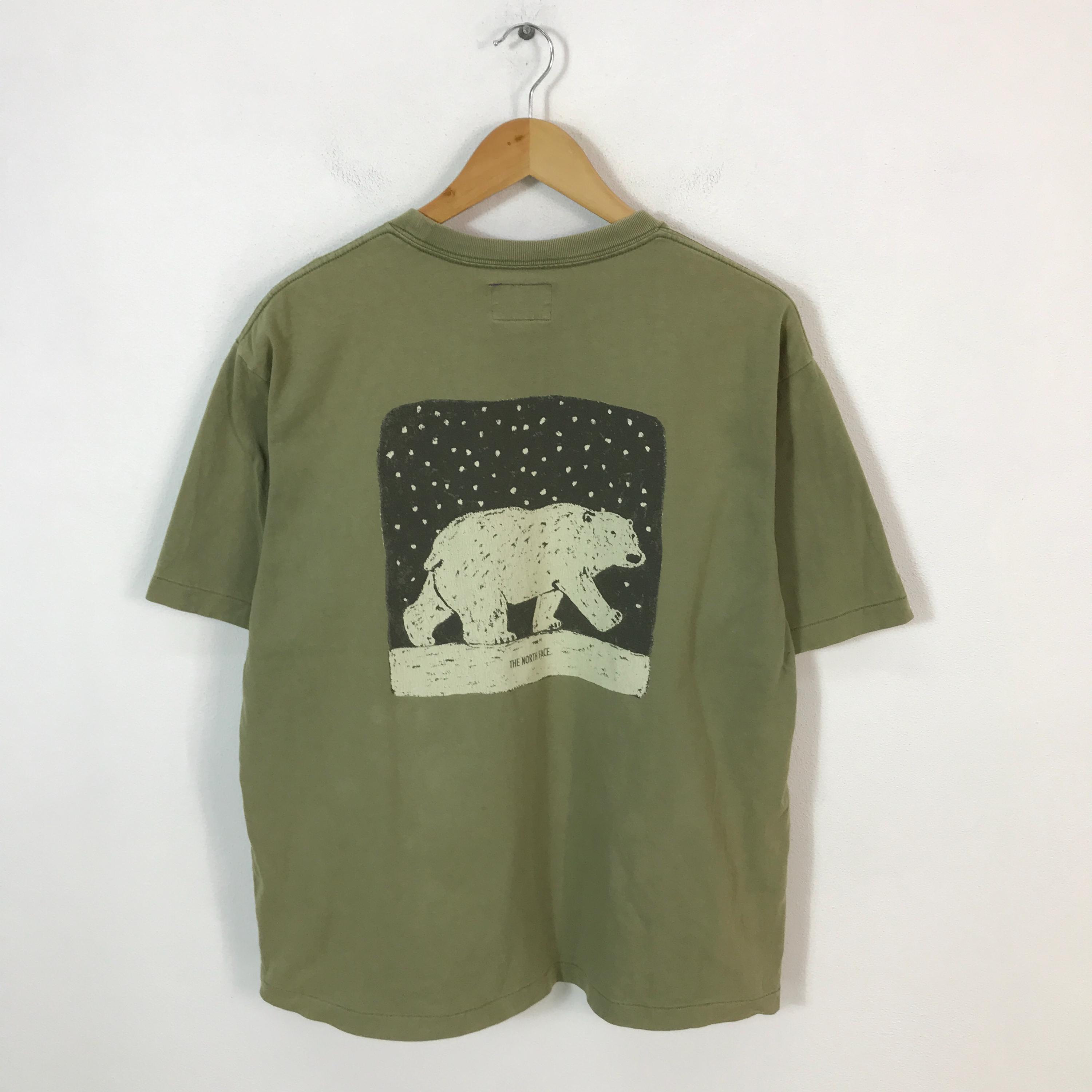 Vtg the North Face X Nanamica Bear Design T-shirt - Etsy