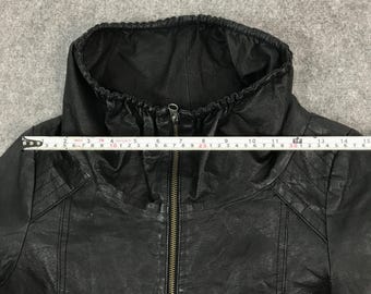 Vtg Paper Chest Japan Bono Design Leather Jacket - Etsy Canada