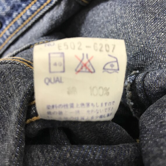 Vintage edwin Tracker denim button jacket - image 9