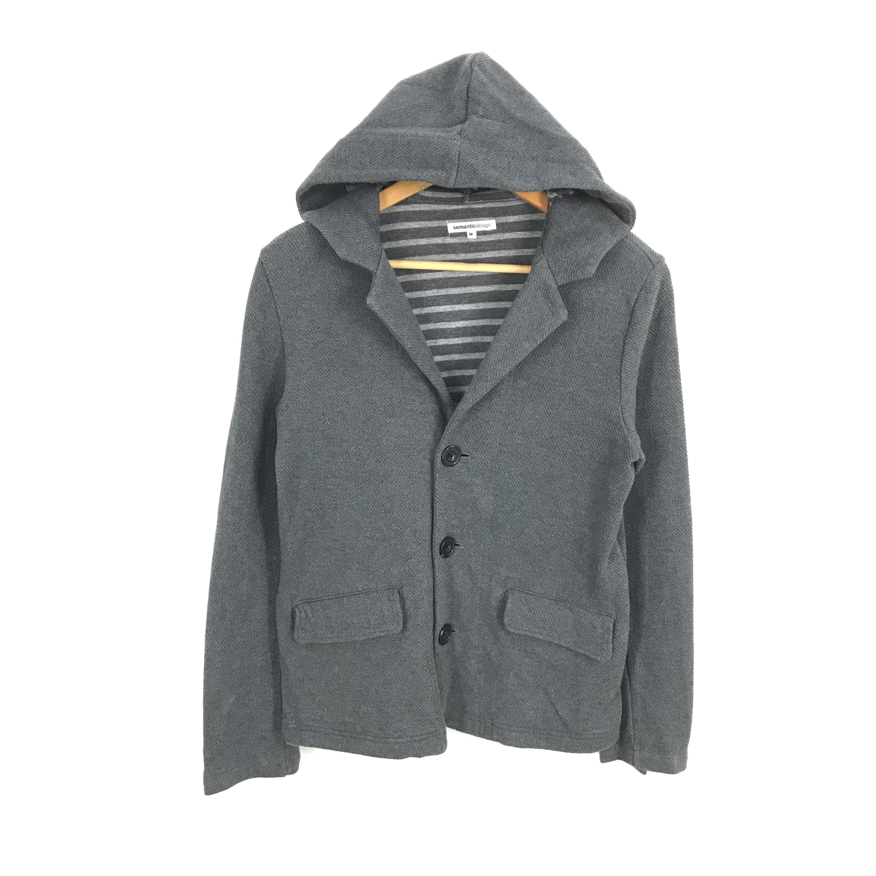 ジャケット・アウター 00s Rare semantic design gimmick jacket Semantic Design Japan Style Blazer Hoodies Design Jacket - Etsy