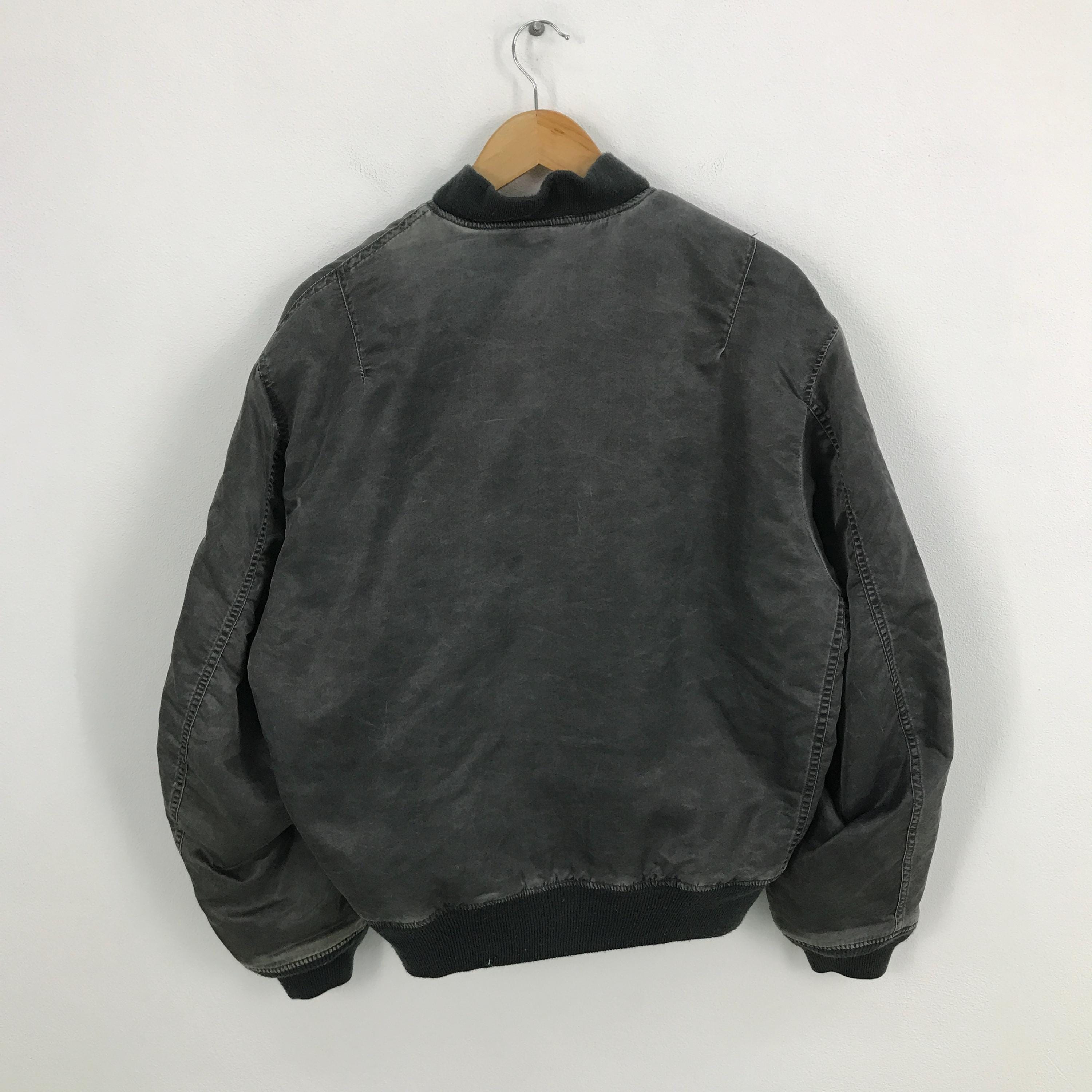 Vintage MA-1 Style Bomber Japanese Brand Jacket - Etsy