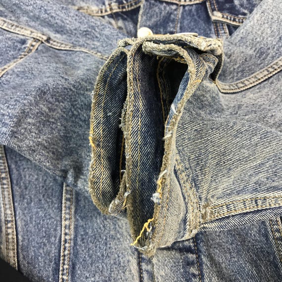 Vintage edwin Tracker denim button jacket - image 8