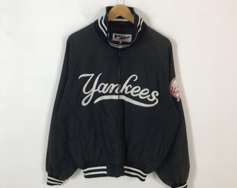 Vintage 1990s New York Yankees Jacket MLB Pinstripe Miraj