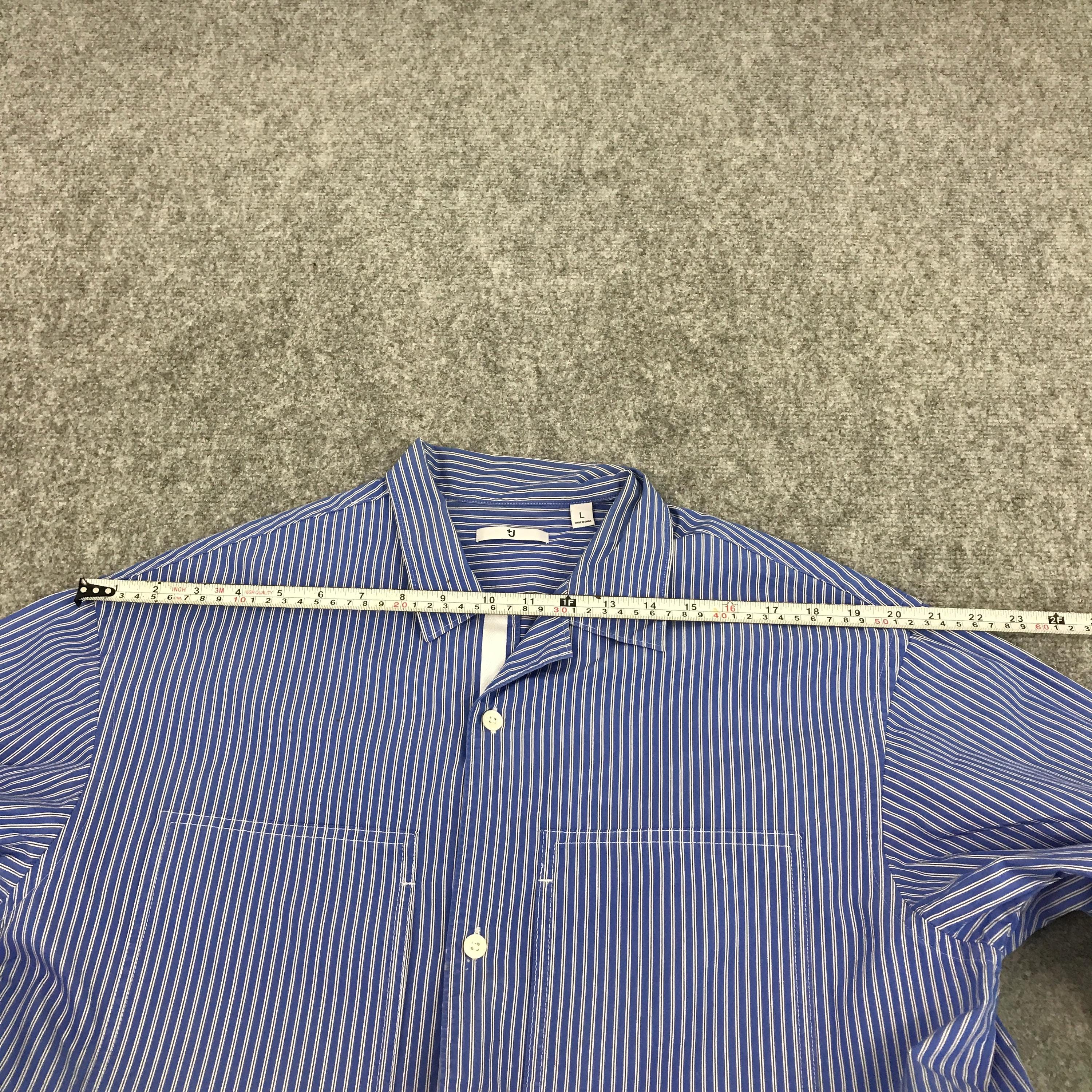 Vintage Jil Sander X Uniqlo Striped Button up Shirt - Etsy