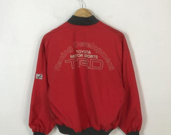 90年代ヴィンテージ トヨタ TRD レーシング モータースポーツ ボンバー