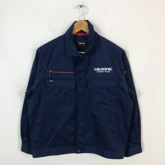Vintage Calsonic Racing Team Nissan Japan X Kansai Jacket - Etsy