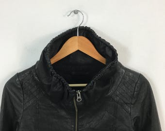 Vtg Paper Chest Japan Bono Design Leather Jacket - Etsy Canada