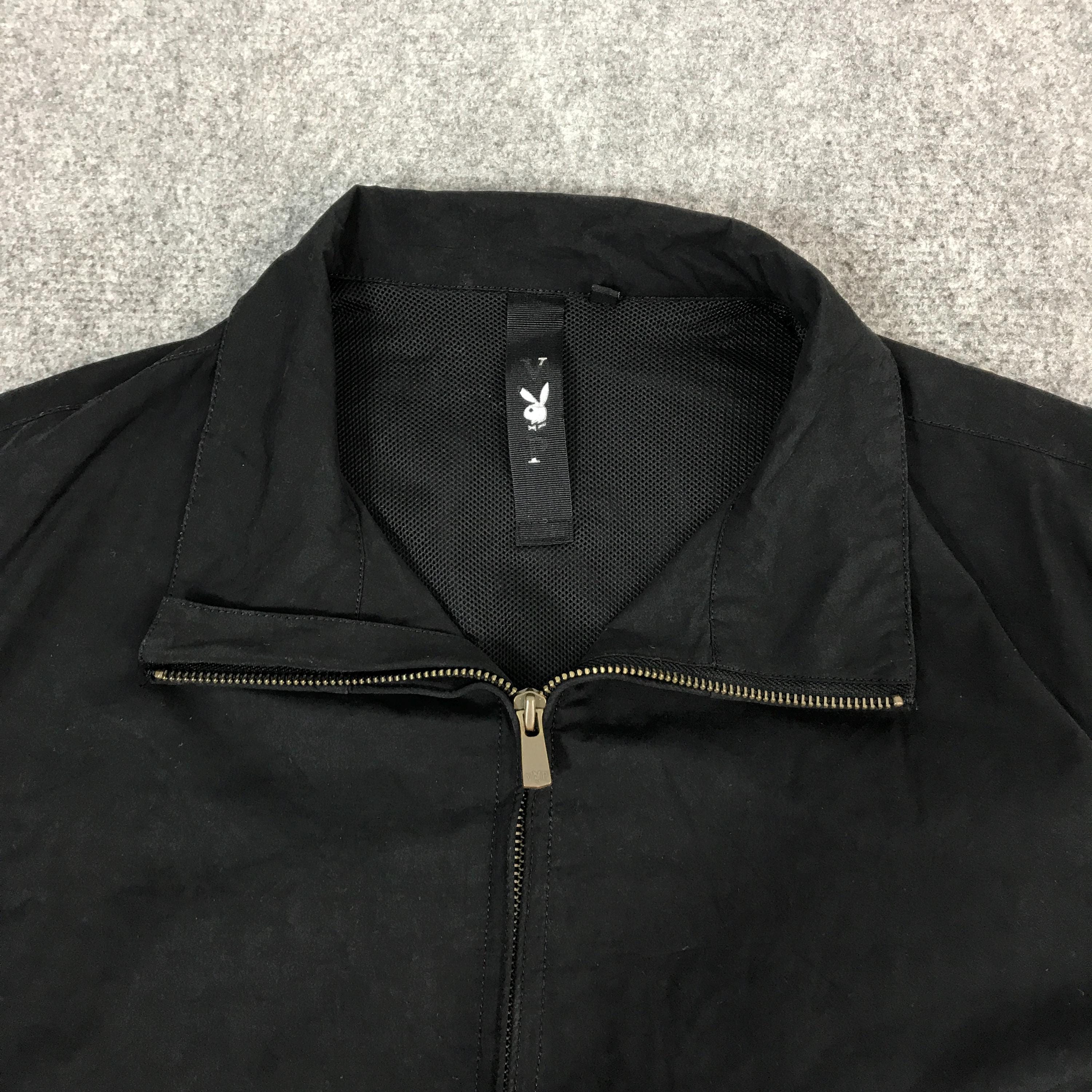 Vintage Playboy Black Zipper Jacket - Etsy Israel