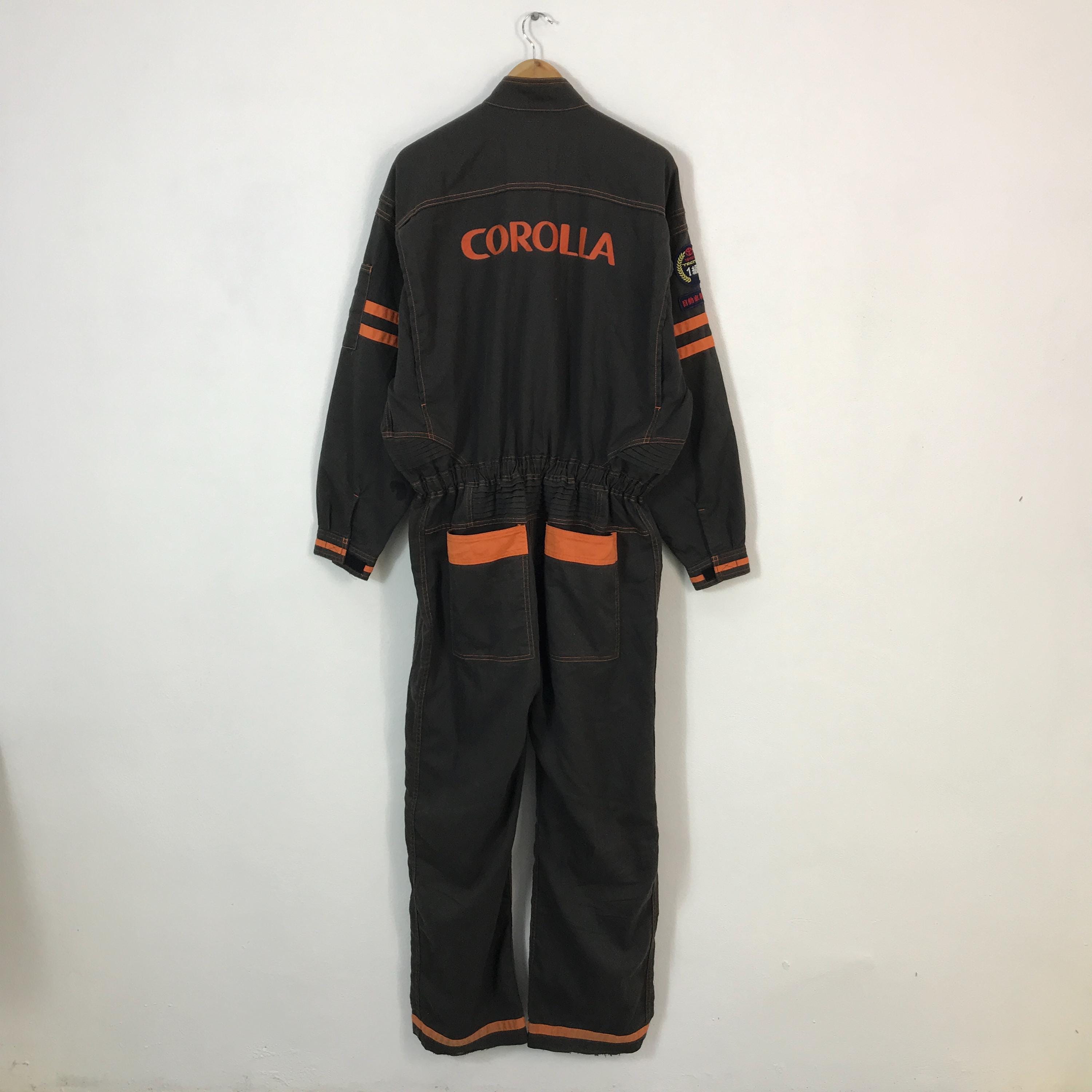 Vtg Toyota Corolla Racing Coverall Japan Jacket - Etsy