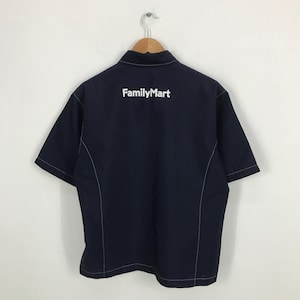 Vtg family mart shop work uniform jacket