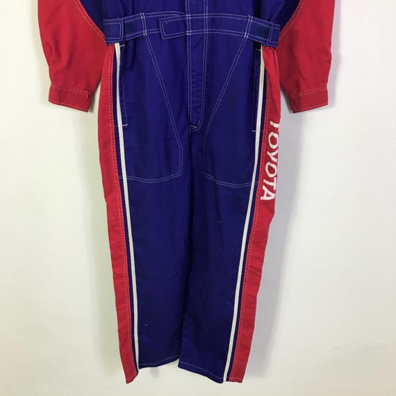 Vintage Toyota Corolla Tecno Racing coverall Japan Jacket View 4