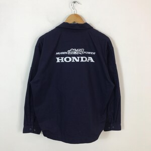 Vintage mugen power honda Racing Navy custom jacket
