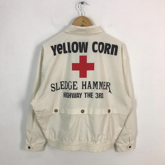 Vtg Yellow Corn X Highway Magician Tokyo Yokohama Racing Japan