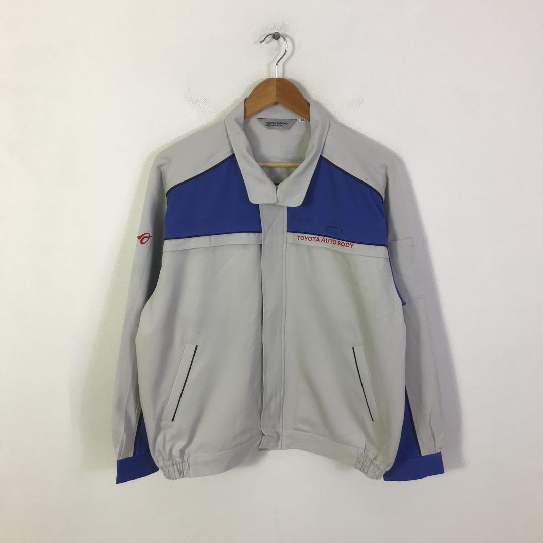 Vtg Toyota Racing Auto Body Uniform Jacket - Etsy