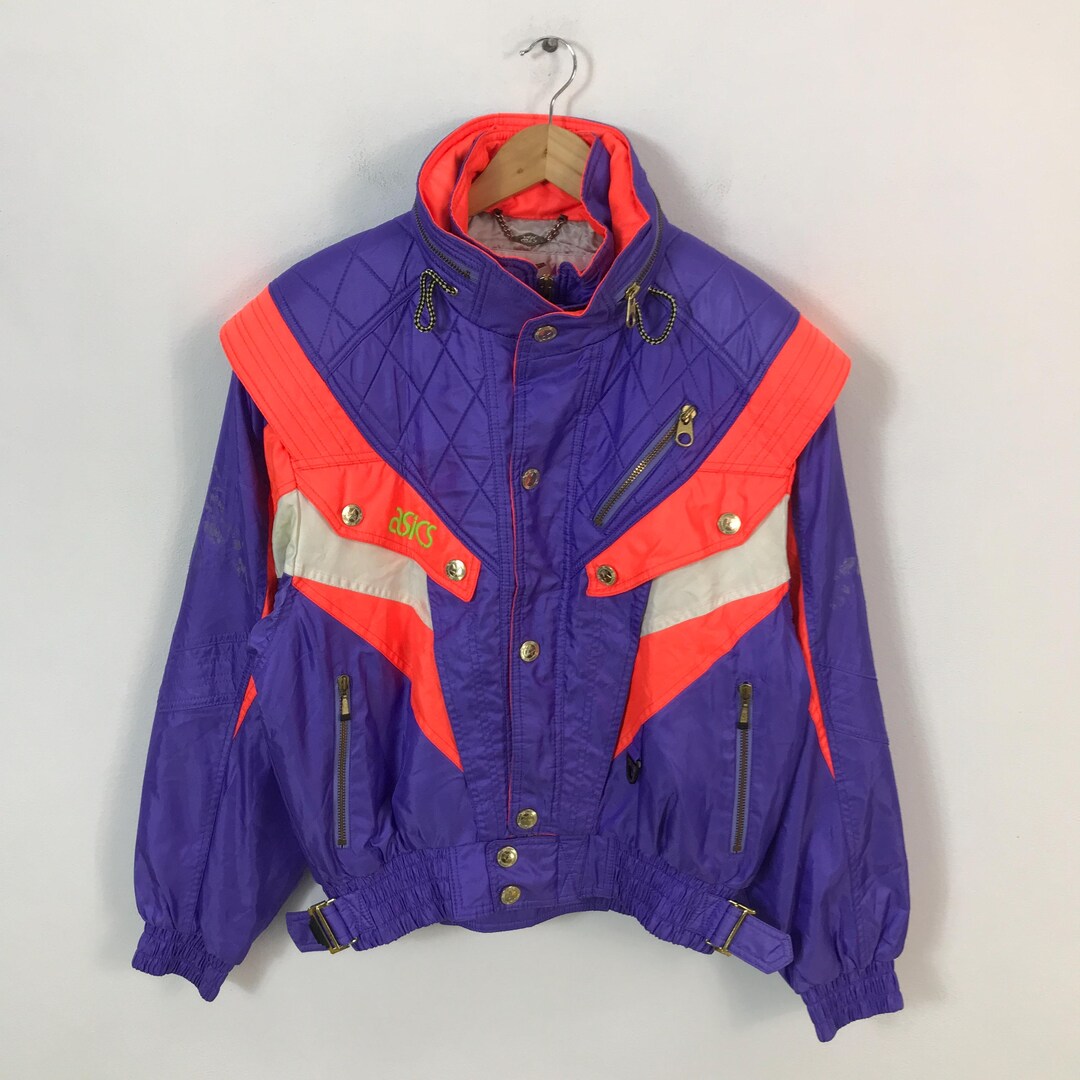 Vintage Asics Ski Racing Rare Colours Jacket - Etsy Israel
