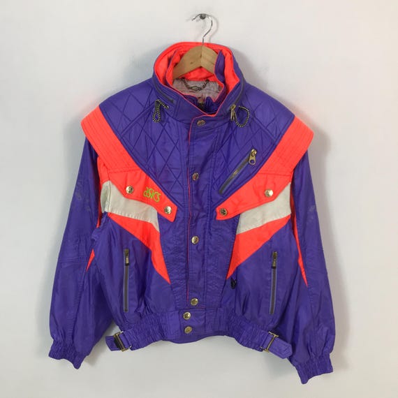 Vintage Asics Ski Racing Rare Colours Jacket - Etsy Israel