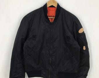 VTG Down Bomberjacke im MA-1-Stil