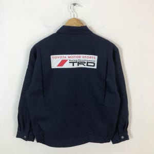 Vtg toyota x trd motorsports racing development custom jacket