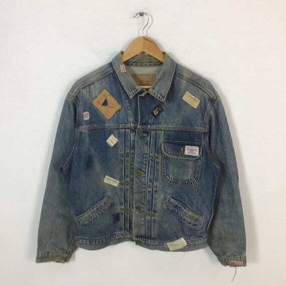 Vtg spell bound denim button jacket - image 1