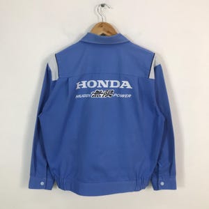 Vtg honda mugen power racing work uniform custom jacket