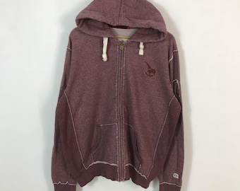 Vintage Russell Athletic Zipper Hoodie Jacket - Etsy