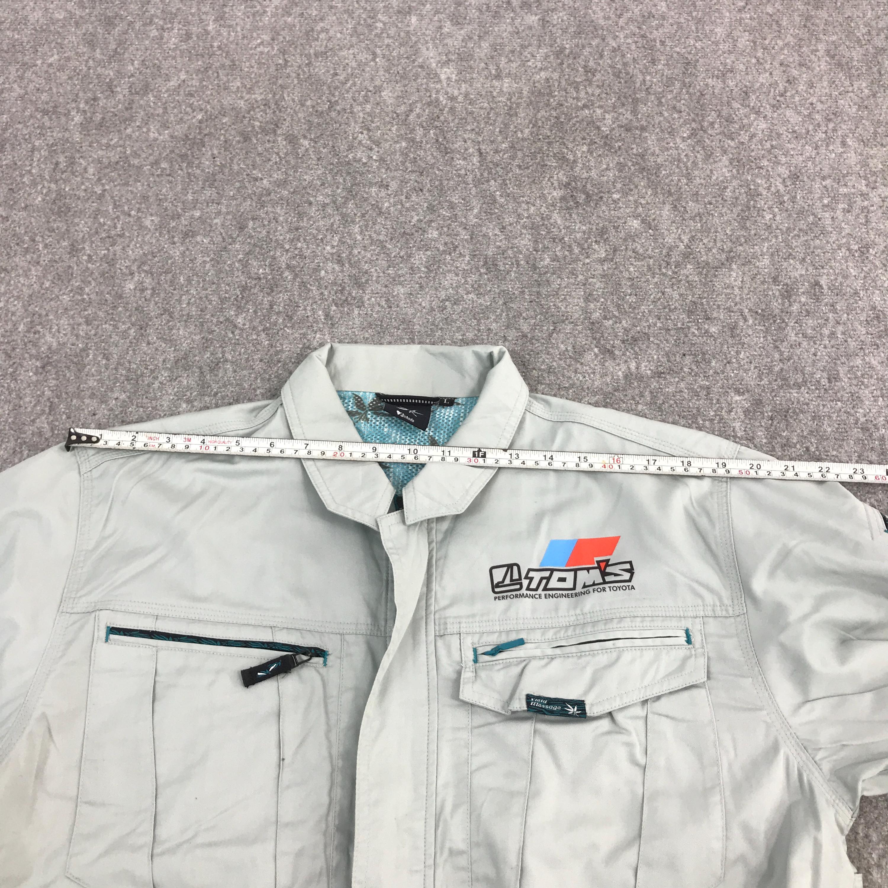 Vtg Tom's Racing Toyota Jacket Japan Erformance Engineering for