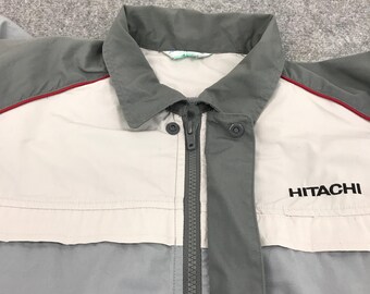 Vintage Japan Uniform Hitachi up Zipper Jacket - Etsy