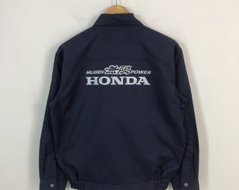 Blouson personnalisé VTG Mugen power Honda F1 design japon