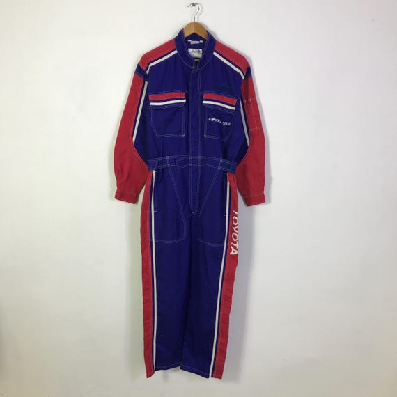 Vintage Toyota Corolla Tecno Racing coverall Japan Jacket View 2