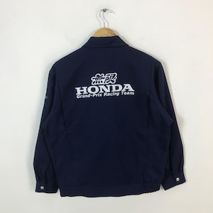 Vtg honda grand prix racing team mugen racing custom jacket