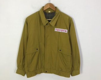 Vintage Toyota Racing Bomber Jacket Japan Motorsport
