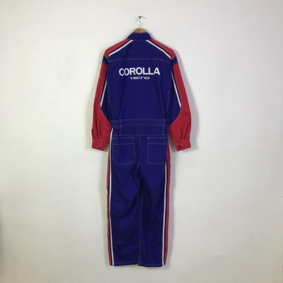 Vintage Toyota Corolla Tecno Racing coverall Japan Jacket