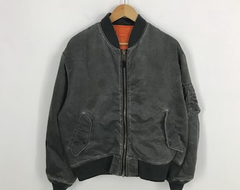 Vintage MA-1 Stil Bomber japanische Markenjacke
